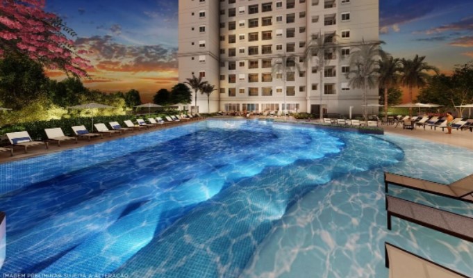 BLUE HOME RESORT JOCKEY - APARTAMENTOS no Ferreira, São Paulo