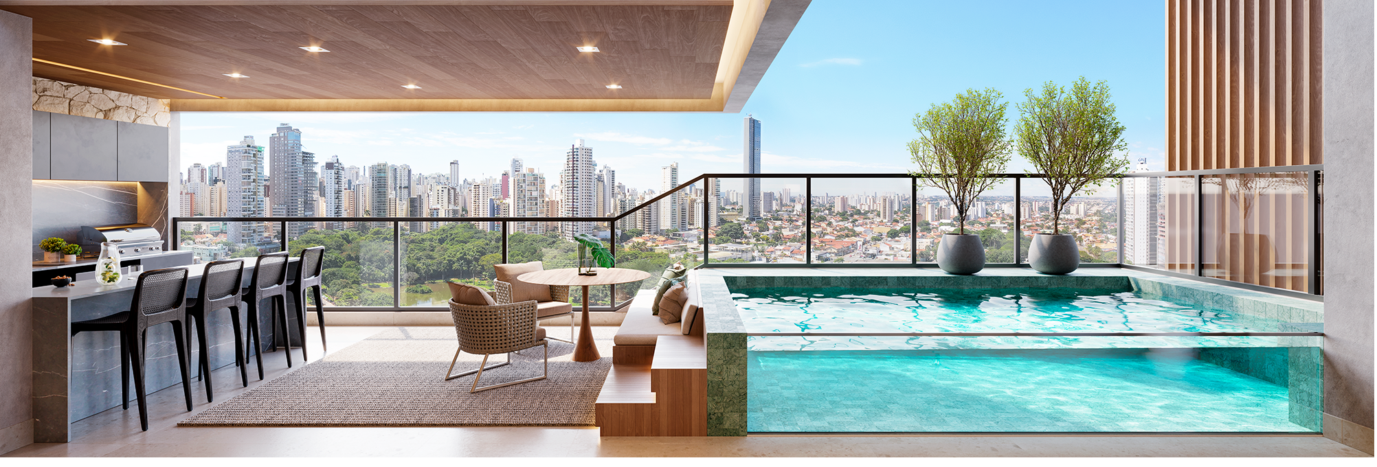 LODGE VACA BRAVA no Setor Marista, Goiânia