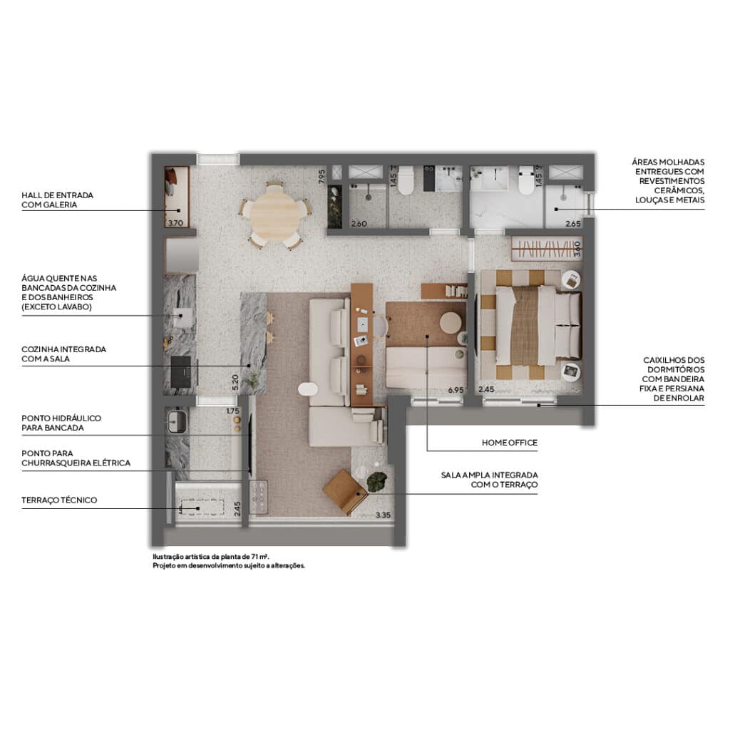 PRACA HIGIENOPOLIS - APARTAMENTOS no Higienópolis, São Paulo