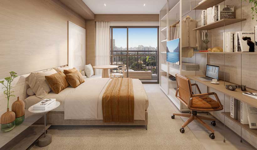SP 360 SMART LIVING BY EZTEC - STUDIOS no Indianópolis, São Paulo