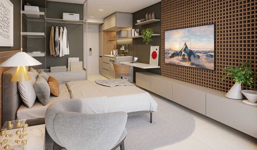 SP 360 SMART LIVING BY EZTEC - STUDIOS no Indianópolis, São Paulo