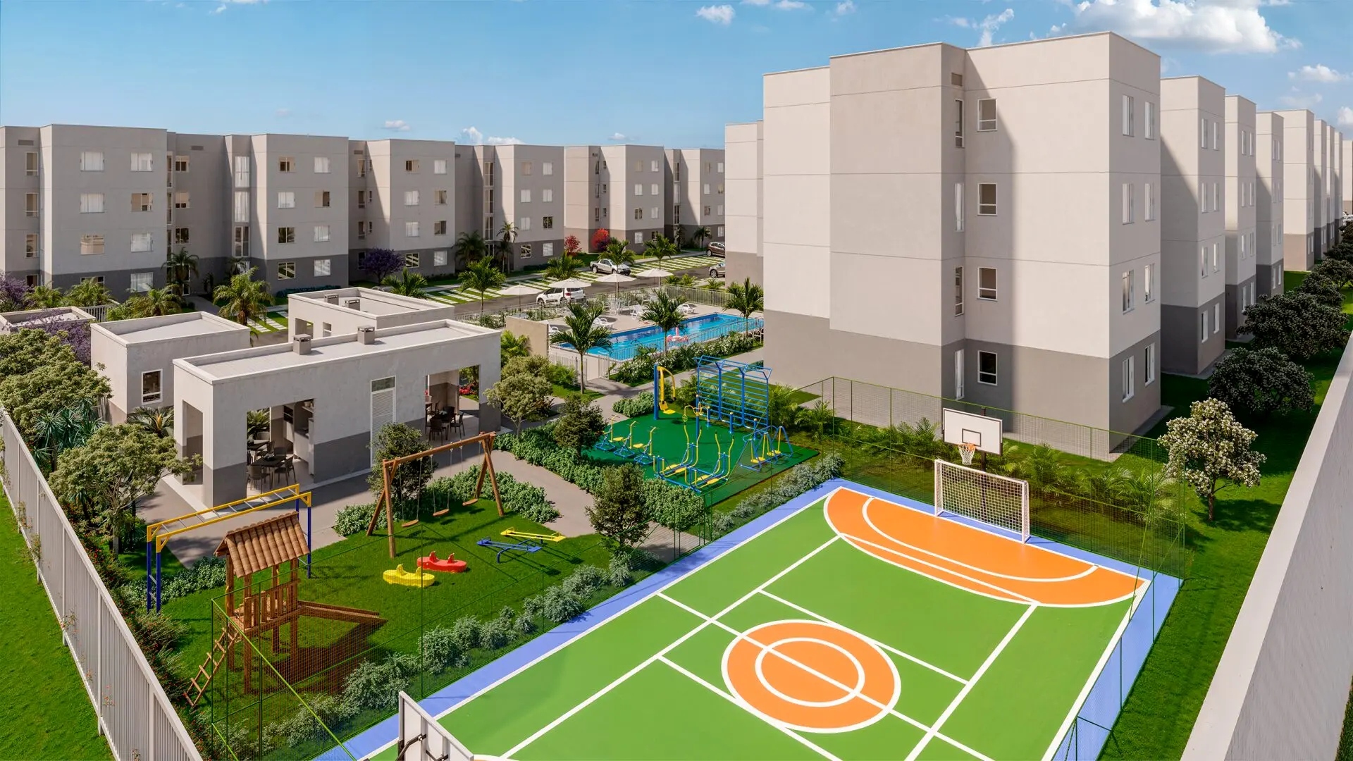 TOTAL VILLE PLANALTINA CONDOMINIO 2 no Condomínio Mestre D'Armas, Brasília