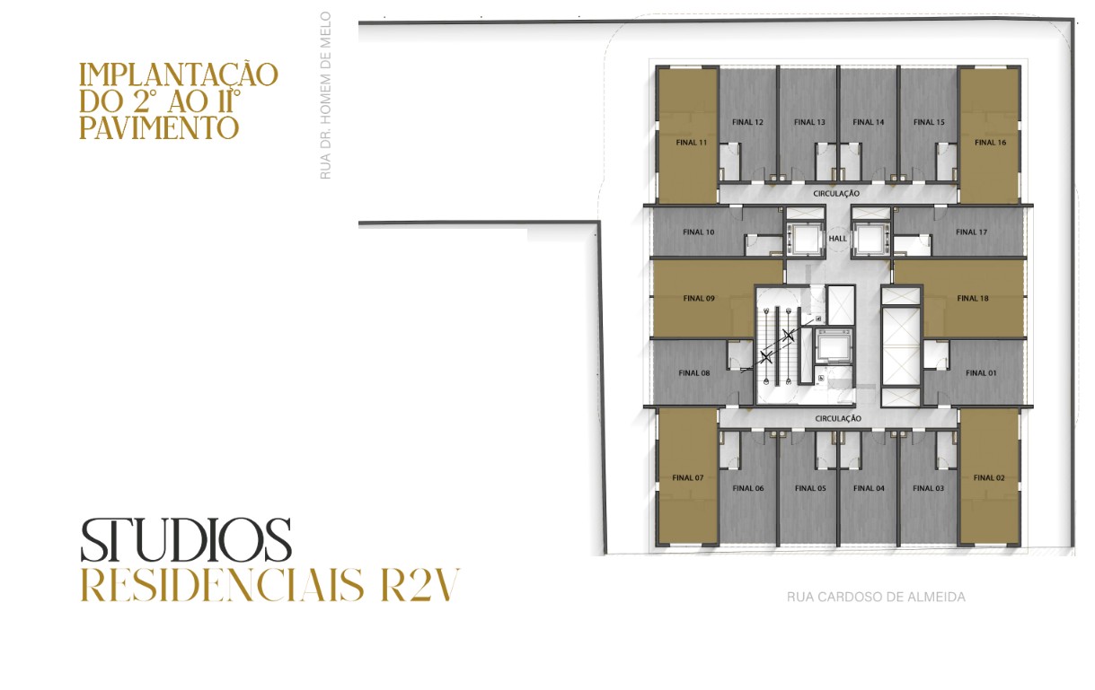 AURUM PERDIZES - STUDIOS - VENDAS SUSPENSAS no Perdizes, São Paulo